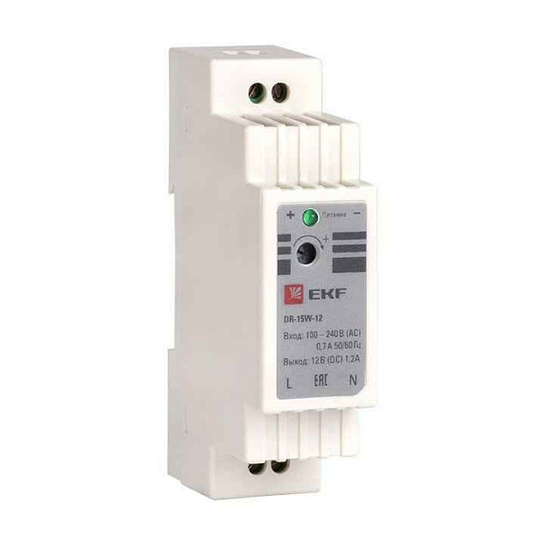 Блок питания 12В DR-15W-12 PROxima EKF dr-15w-12 
