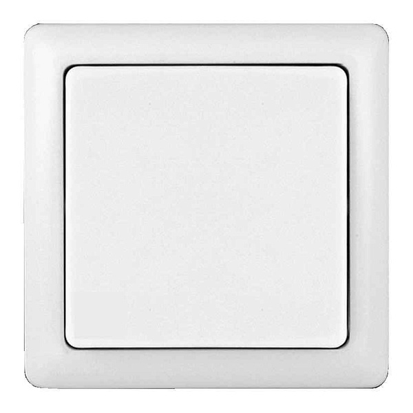 ШЭ xит Выкл. о/у 1кл. 6А (белый)(168шт) VA16-131-B