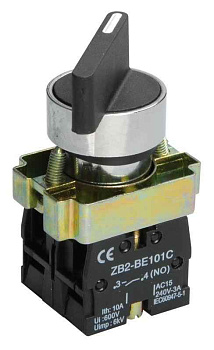 Переключатель LAY5-BJ33 на 3 полож. 2НО черн. I-O-II дл. ручка KARAT IEK BSW70-BJ-3-K02