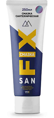 Смазка сантехническая силиконовая 250мл SANFIX RTP 40720 