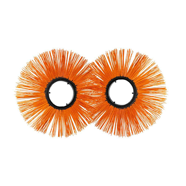 Диск щёточный полипропиленовый (первичный) беспроставочный 120х550 мм для коммунальной техники