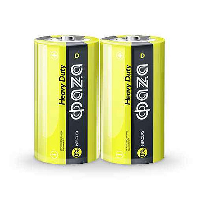 Элемент питания солевой D/R20 1.5В Heavy Duty Shrink-2 (уп.2шт) ФАZА 5002357 