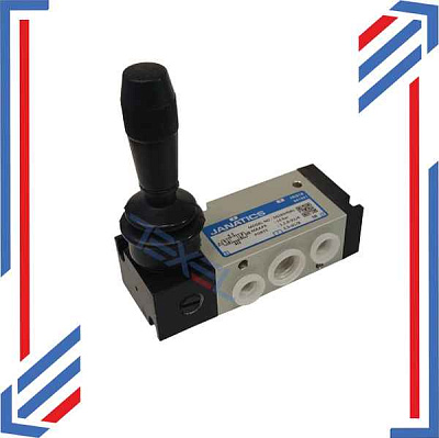 5/3-Пневмораспределитель  G1/4"  220VAC VF3333-4YOD1-02F 