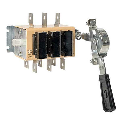 Выключатель-разъединитель ВР32У-35A71240-R 250А 2 напр. с дугогасит. камерами с передней смещенной рукояткой MAXima EKF uvr32-35a71240-r 