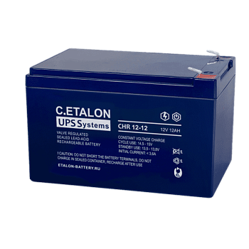Аккумулятор C.ETALON CHR 12-12