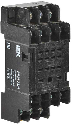 Разъем модульный РРМ78/4(PYF14A) для РЭК78/4(MY4) IEK RRP20D-RRM-4 