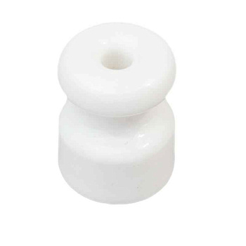 Изолятор ОП керамика бел. (уп.50шт) Bironi R1-551-01-50