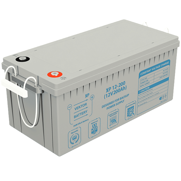 Vektor Battery XP 12-200 - купить в Москве - ООО Гамма-компоненты