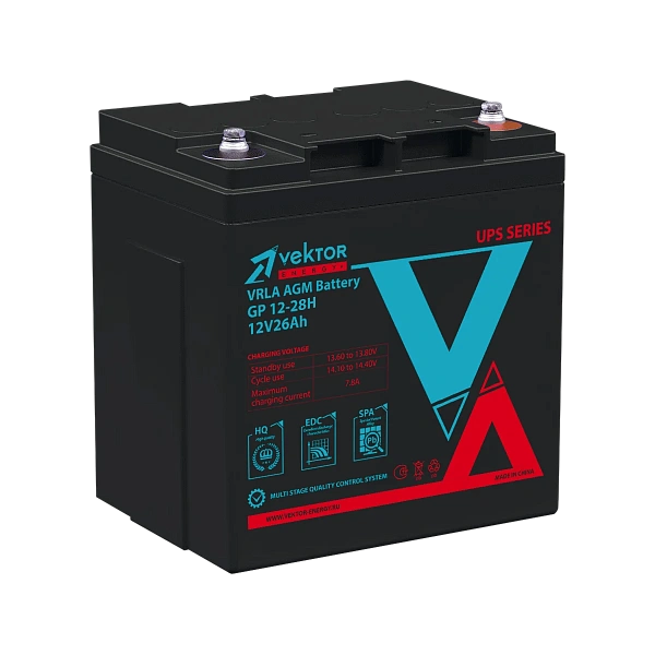 Vektor Battery GP 12-28S - купить в Москве - ООО Гамма-компоненты