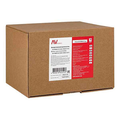 Выключатель автоматический 3п 250А 50кА AV POWER-2/3 ETU6.0 AVERES EKF mccb-23-250-6.0-av 