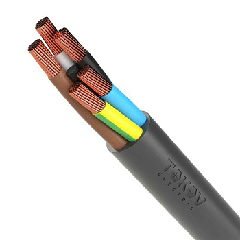 Гибкий Кабель TOKOV ELECTRIC КГтп-ХЛ 5х10 (N PE) 380/660-2 (м) 00-00027198
