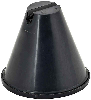 Держатель проводника круглого 8-10мм плоск. кровля H=100мм пластик с бет. IEK ZDP80-70-6-18-100 