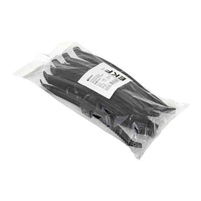 Держатель кабеля двусторонний для прямого монтажа (240мм) черн. (уп.10шт) EKF ch-2-b-240 