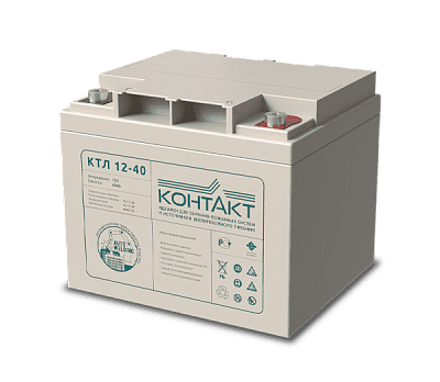 Аккумулятор Контакт КТЛ 12-40 - купить в Москве - ООО Гамма-компоненты