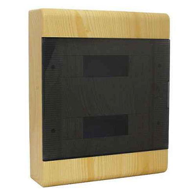 Щиток ОП Тусо 24мод. с двер. 370х302х95мм IP40 сосна на светл. основе Рувинил 68324-27М 