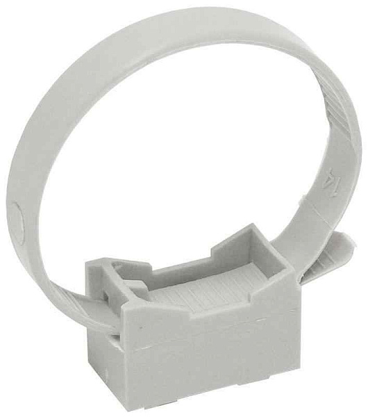 Держатель хомутный для труб со стяжкой d32-63 CFF2 сер. ELASTA IEK CTA10MP-CFF263-K41-100 