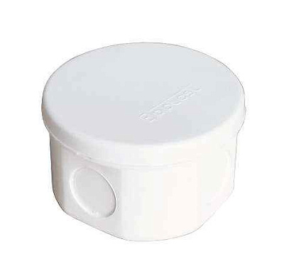 Коробка распределительная ОП 75х45мм IP54 4 выхода без гермовводов крышка защелкивающаяся бел. Epplast 245351 