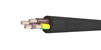 Кабель резиновый Кабель КГ-ХЛ 4х4 (PE) 220/380-3 (м) Цветлит 00-00142703