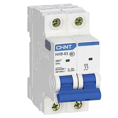 Автомат  2п 10А (C)  (NXB-63S) CHINT 