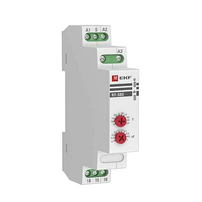 Реле времени RT-SBE задержка выключ. после пропад. сигнал. EKF rt-sbe 