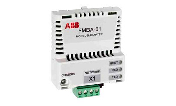 Плата расширения интерфейса FMBA-01, Modbus RTU для ACS355 ABB