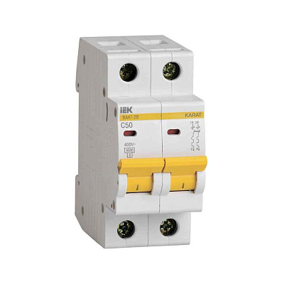 Автомат  2п  2А (C) (ВА 47- 29) ИЭК 