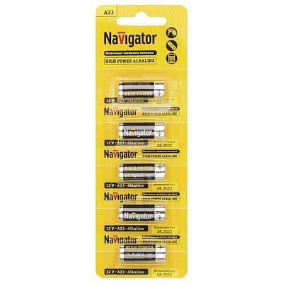 Элемент питания NBT-NE-A23-BP5 Navigator 61464