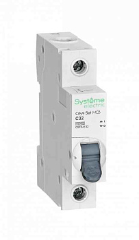 Выключатель автоматический модульный 1п C 32А 4.5кА City9 Set 230В SE C9F34132 Systeme Electric