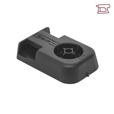 Площадка под стяжку для прямого монтажа черн. (уп.100шт) PROxima EKF pdm-b 