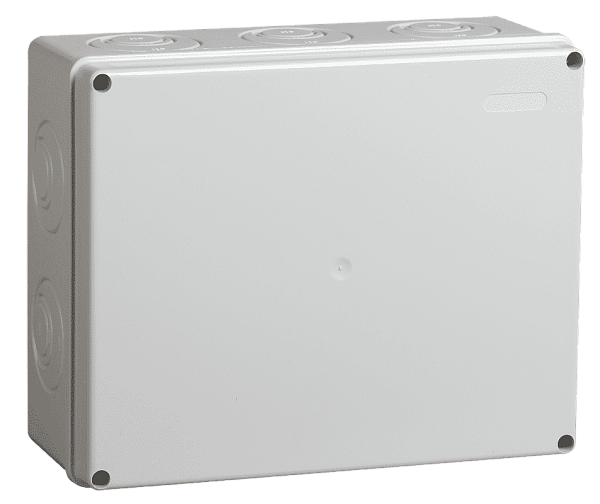 Коробка распаячная КМ41272 о/п 240x195x90 (5вводов) IP55 ИЭК