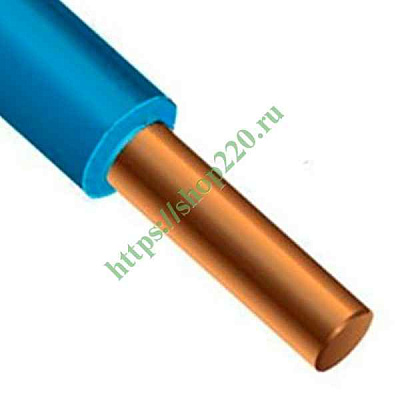Провод ПуВ  6,0 (с) (ПуВнг(А)-LS 6,0)  ККЗ, РФ