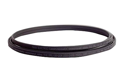 Кабель нагревательный саморег. 16Вт/м с экраном 16 AWG термопласт Ex TOKOV ELECTRIC TKE-SRL-16-2CR 