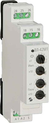 Реле времени ВЛ-42М1 24...220В 50Гц/пост. 0.1с...99ч Реле и Автоматика A8223-76911236 