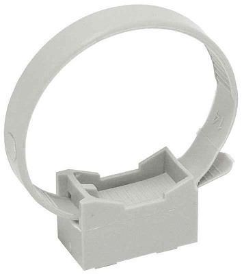 Держатель хомутный для труб со стяжкой CFF1 d16-32 сер. ELASTA IEK CTA10MP-CFF132-K41-100 