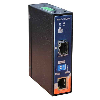 Медиаконвертер промышленный ORing IGMC-111GPB