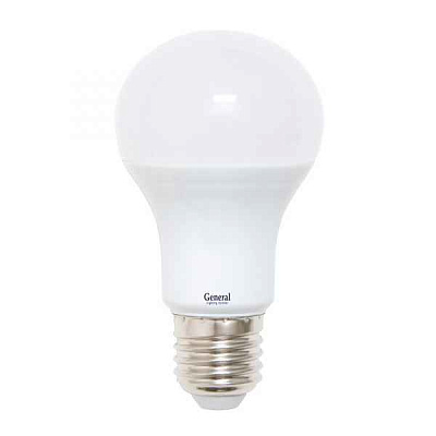 Лампа ЛЕД  E27 11Вт 3К GLDEN-WA60-B-11-230-E27-3000  Gеnеral 660340