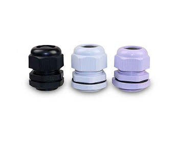 Сальник MG 12 пластик (3-6,5 мм) IP68 ФИОЛЕТ ГОФРОМАТИК