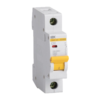 Автомат  1п 32А (C) (ВА 47- 29) ИЭК 