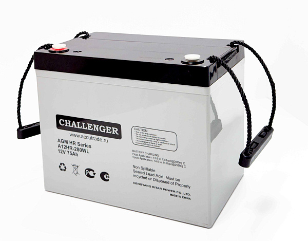 АКБ A12HR-280WL - купить в Москве - ООО Гамма-компоненты