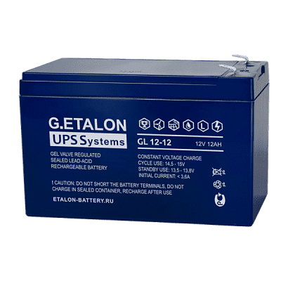 Аккумулятор G.ETALON GL 12-12 - купить в Москве - ООО Гамма-компоненты