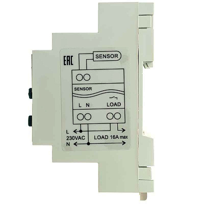Термостат для управления системой электрообогрева на кровлях/площадках по темпер. воздуха EXTHERM Th-roof 