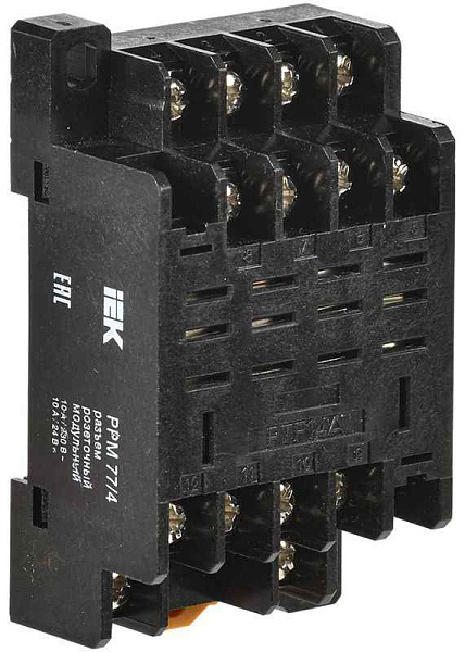 Разъем модульный РРМ77/4(PTF14A) для РЭК77/4(LY4) IEK RRP10D-RRM-4 