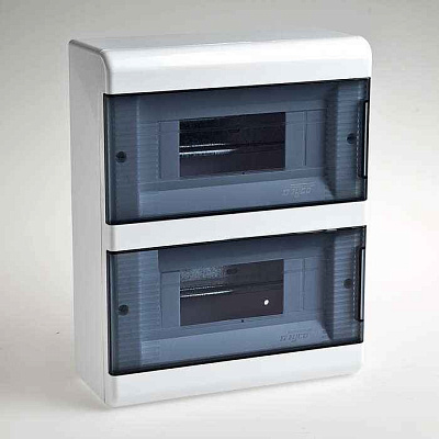 Щиток ОП 18мод. с двер. Рувинил 68018 