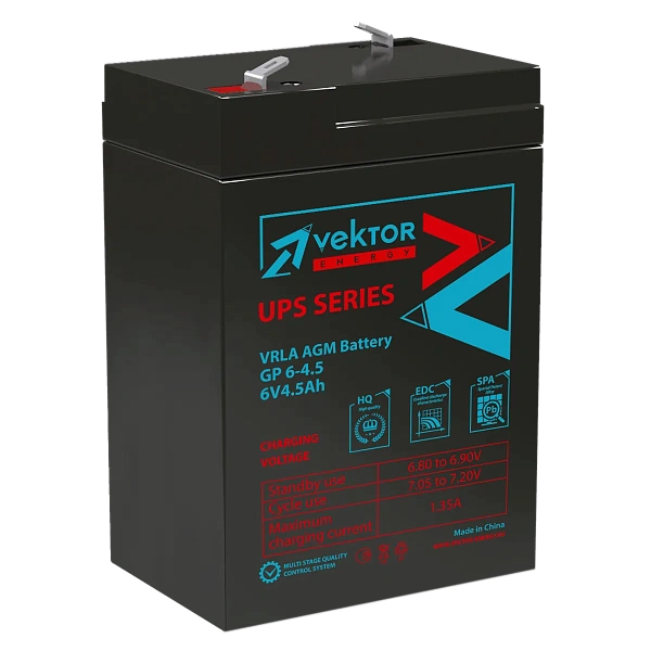Vektor Battery GP 6-4,5 - купить в Москве - ООО Гамма-компоненты