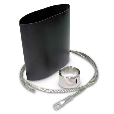 Комплект заземления металлорукава в изоляции термоусаживаемый КЗМТ 800  (8-12) ГОФРОМАТИК 