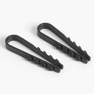 Дюбель-хомут для круглого кабеля 5-10мм черн. (уп.100шт) TOKOV ELECTRIC TKE-DH-5-10-C05 