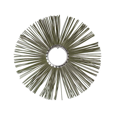 Диск щёточный полипропиленовый с металлическим сердечником 120х550 мм для коммунальной техники