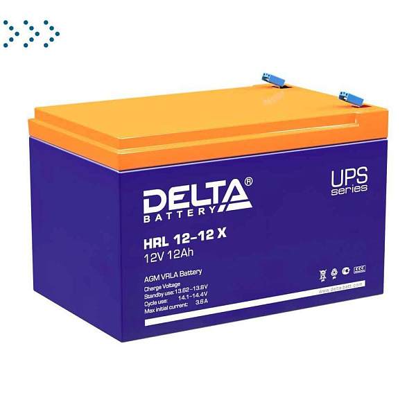 Аккумуляторная батарея Delta HRL 12-12 Х - купить в Москве - ООО Гамма-компоненты
