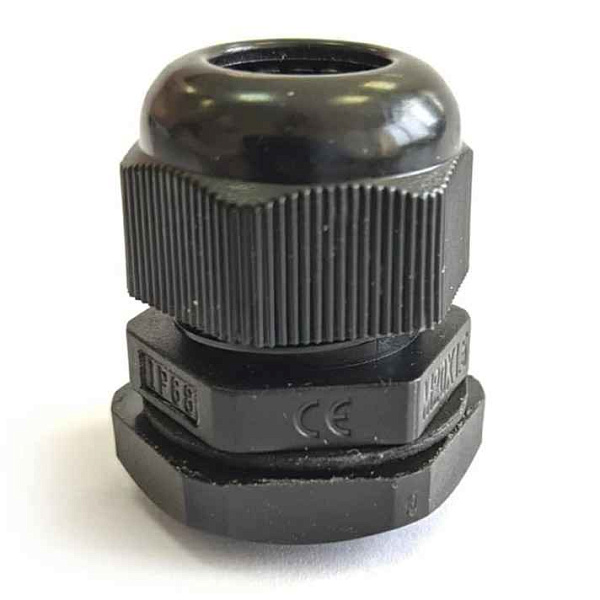 Сальник MG 16 пластик (4-8мм) IP68 черный ГОФРОМАТИК 