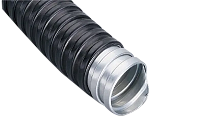 Металлорукав в ПВХ изоляции РЗ-ЦП нг LS 38 (20 м/уп.) с протяжкой ГОФРОМАТИК 